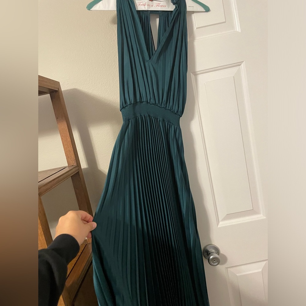 Dominique Dress - Emerald Size 4